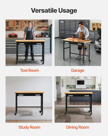 VEVOR Workbench, 48-inch Garage Workbench - Image 6