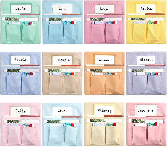 gisgfim 12 Pcs Small Chair Pockets by gisgfim