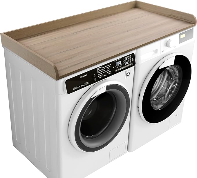 Kaboon Washer Dryer Countertop 58" x 28" Extra Large Version, Melamine by Kaboon