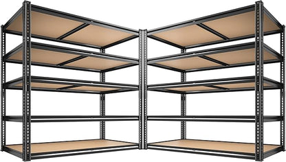 ROOMFAVE 40" W Storage Shelves 5 Tier Garage Shelving Heavy Duty, 2350LBS by RoomFave-organizeyourjoy