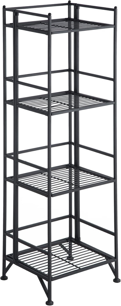 Convenience Concepts Xtra Storage 4 Tier Folding Metal Shelf by ConvenienceConcepts
