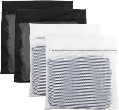 4Pack Mesh Laundry Bag Delicates Laundry Bag-Extra Large Durable Wash Bag - Image 7