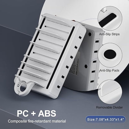 Charging Station for Multiple Devices, 6 Port 50W Fast Multi Charger Station - Image 7