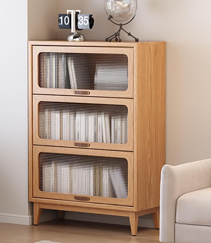 3-Shelf solid wood book case by VisittheKungFuWood