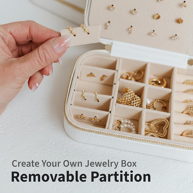 Small Travel Jewelry Box Organizer - Image 6