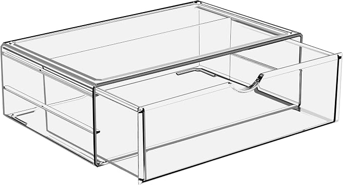 Sorbus Large Stackable Acrylic Drawers by Sorbus
