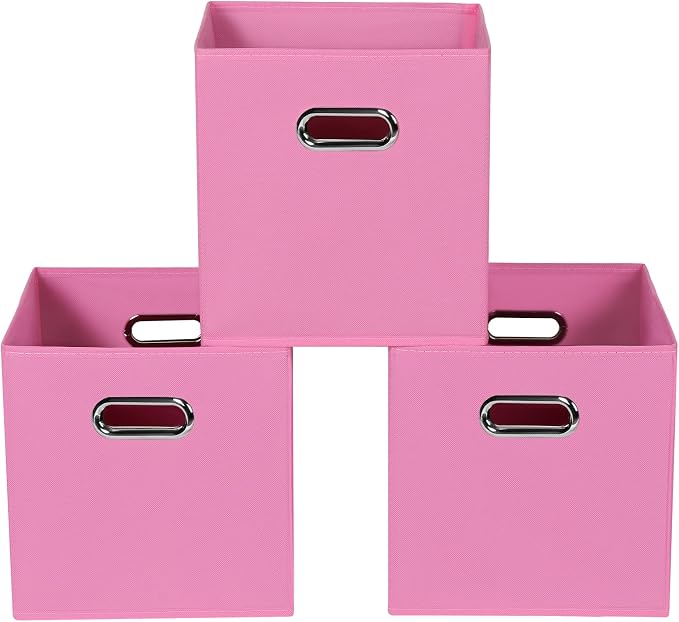 Fabric storage bins Cubes, Fabric Cube Organizer by Yunkeeper
