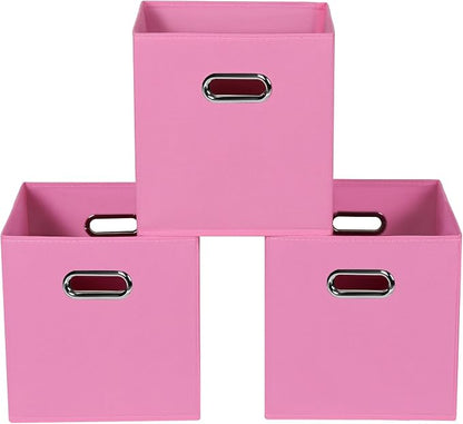 Fabric storage bins Cubes, Fabric Cube Organizer by Yunkeeper