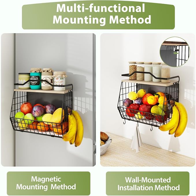 Wawocs Magnetic Shelf for Fridge - Image 6