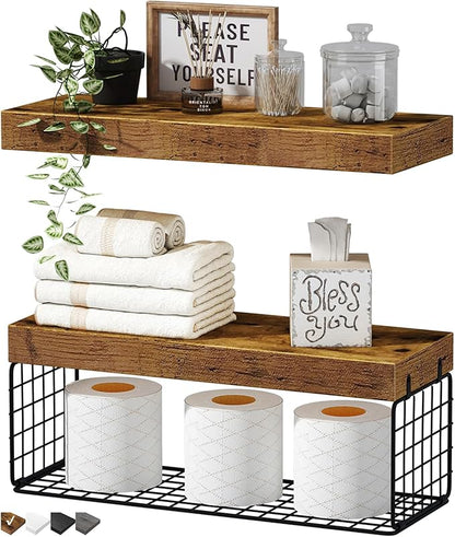 QEEIG Bathroom Shelves Over Toilet by QEEIG