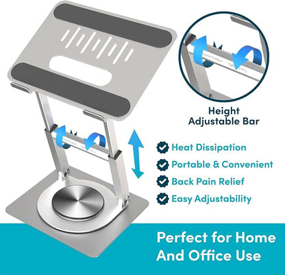 Lifelong 360 Rotating Ergonomic Laptop Stand - Image 4