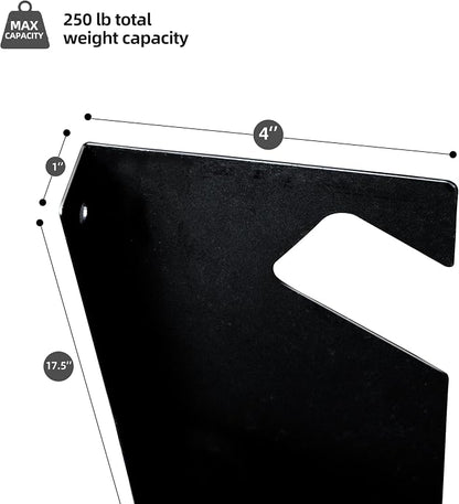CZWL&HG Garage Tool Organizer Wall Mount – Heavy-Duty Solid Steel Rack - Image 3