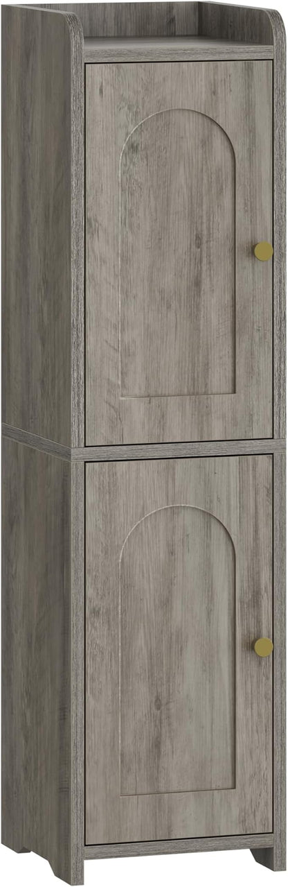 Hzuaneri Bathroom Storage Cabinet, Small Corner Floor Cabinet - Image 8