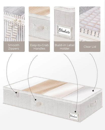StorageWorks Large Under Bed Storage Containers - Image 4