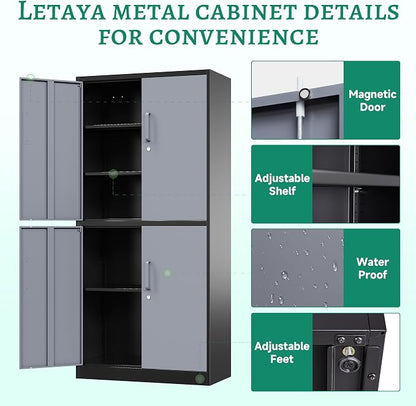 Letaya Metal Storage Cabinets - Image 7
