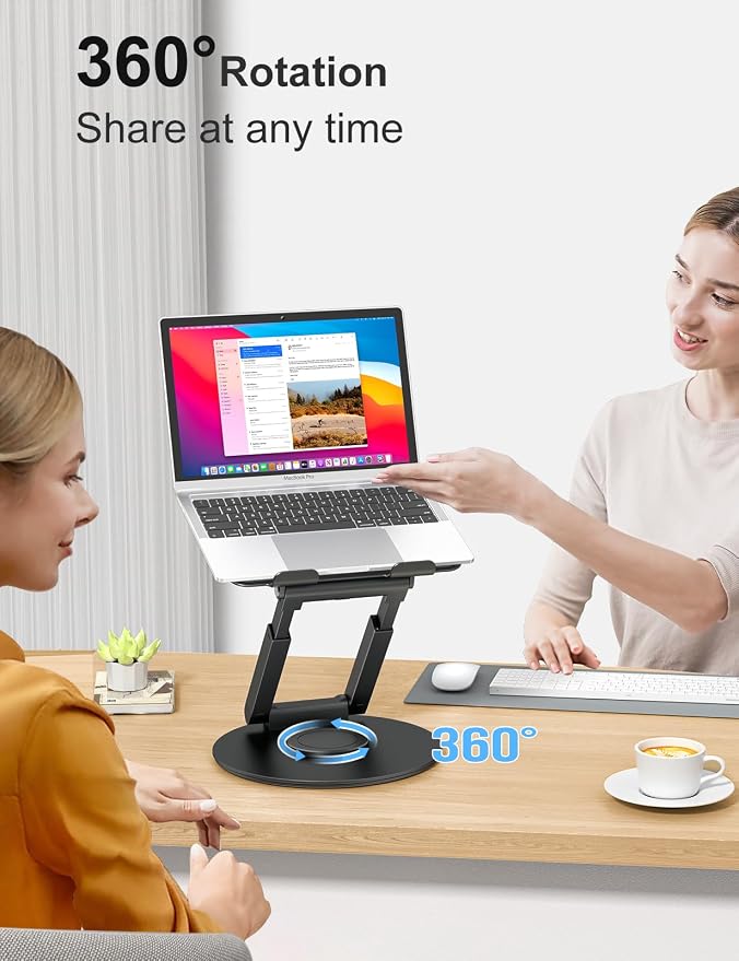 tounee Telescopic Laptop Stand for Desk - Image 2