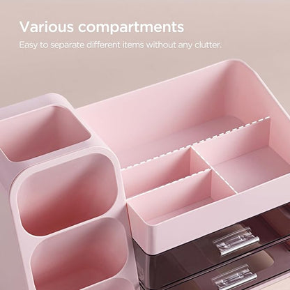 HBlife Makeup Organizer with Brush Holder - Image 3