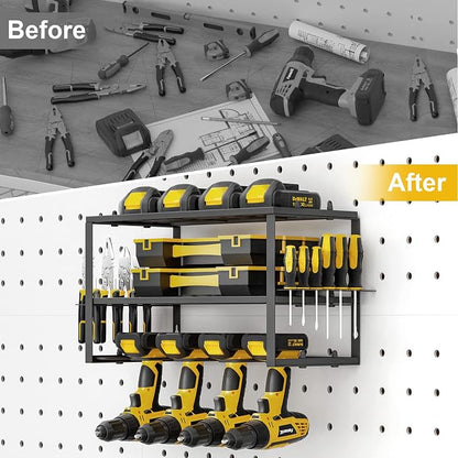 Spacecare Power Tool Organizer- Power Drill Tool Holder- Heavy Duty Tool Shelf - Image 5