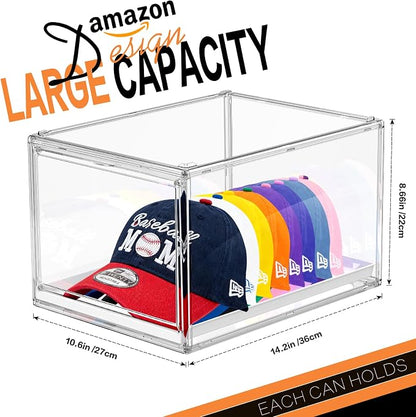 Hat Storage Box for Baseball Cap, - Image 3