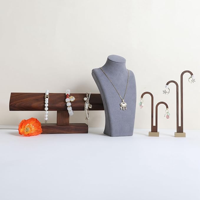 GemeShou Grey necklace storage organizer - Image 3