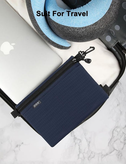 GOX Travel Toiletry Bag Carry On Zipper Pouch Cosmetic Kit Makeup Digital Bag - Image 8