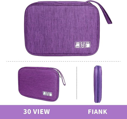 Lcsmaokin Electronics Travel Organizer, Portable Waterproof Electronic Travel - Image 6