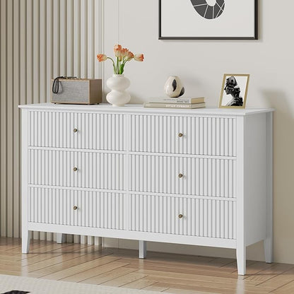RoyalCraft White 6 Drawer Dresser by Bringyoubetterlife
