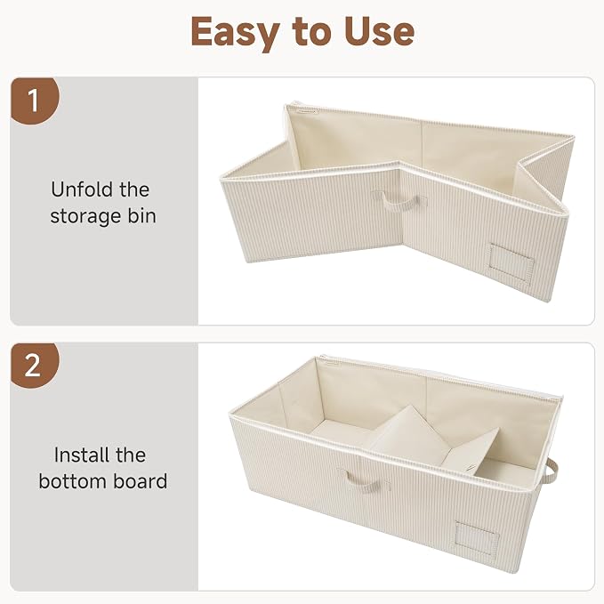 StorageWorks Under Bed Storage Bins, Handles and Label Holder, 20.5 Gallon - Image 7