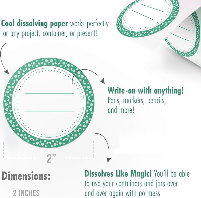 Canning Labels Dissolvable Stickers - Image 3