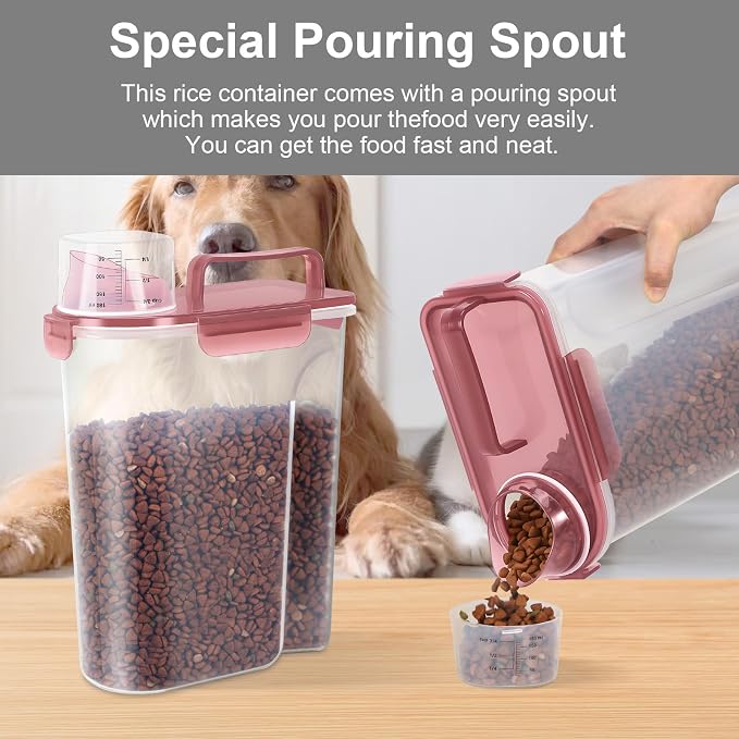 5-7Lbs Dog Cat Food Storage Container - Image 4