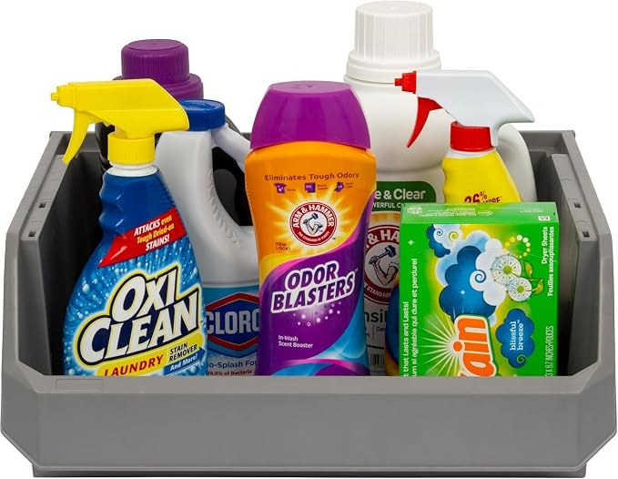 Plastic Containers for Organizing and Storage Bins for Closet, Garage or Pantry - Image 6