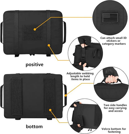 PETAC GEAR 4 PCS Tactical Modular Packing Cubes - Image 6