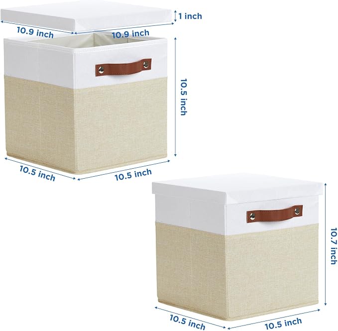 Temary Foldable Fabric Storage Bins - Image 2