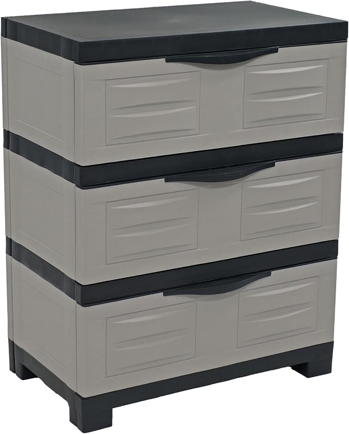 Sunnydaze 3-Tier Storage Cabinet by SunnydazeDecor