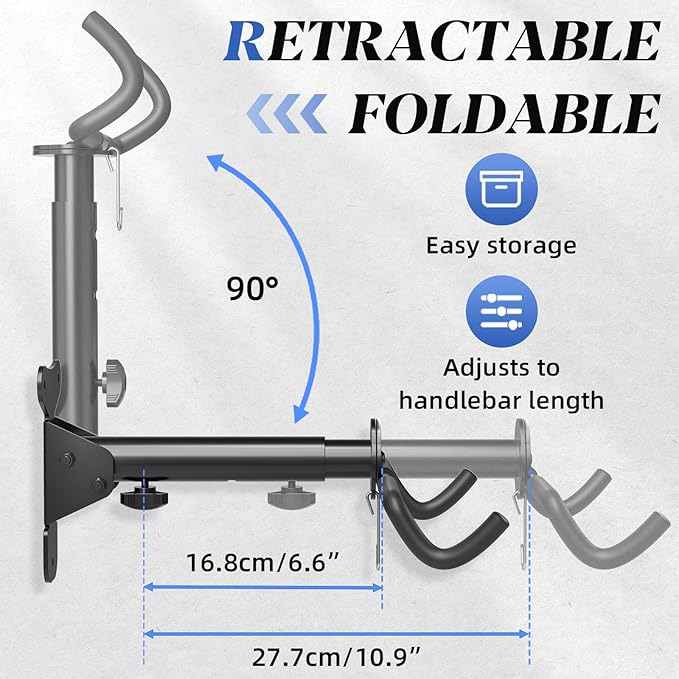 Goovilla Bike Wall Mount Hanger Adjustable - Image 3