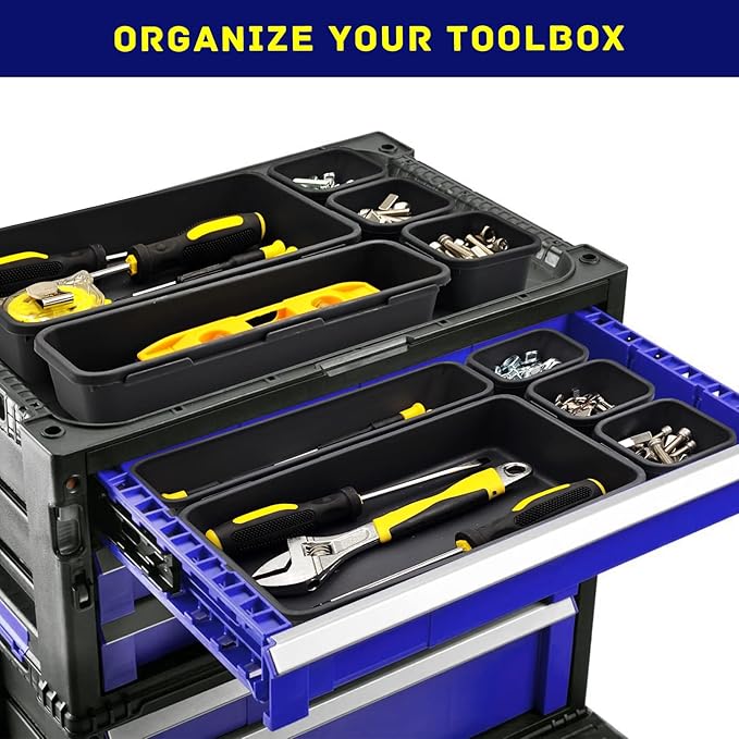 Tool Box Organizer, Tool Drawer Organizer Tray Divider, Toolbox Organization - Image 3