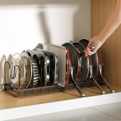 ORDORA Pots and Pans Organizer under Cabinet - Image 9