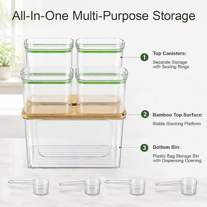 5-in-1 Trash Bag Dispenser, Laundry & Dishwasher Pods Storage Container | - Image 7