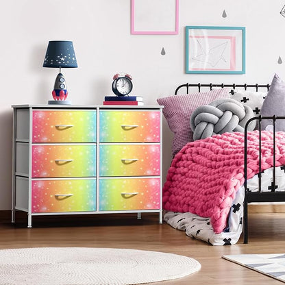 Sorbus Dresser with 6 Drawers - Image 2