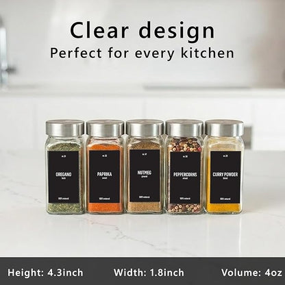 Deco haus Glass Spice Jars - Image 2
