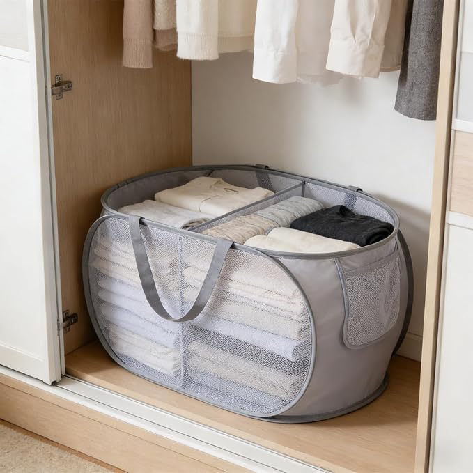 75L Collapsible Laundry Basket - Image 2