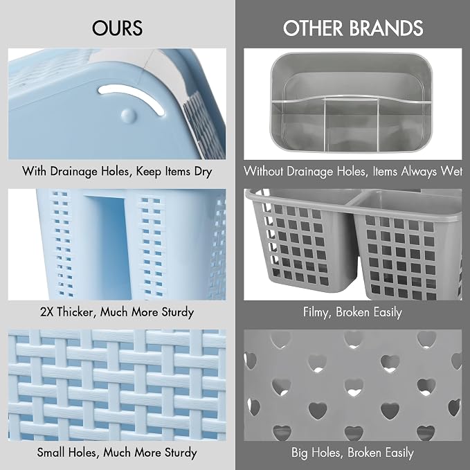 Tiawudi Portable Shower Caddy, Caddy Organizer - Image 5