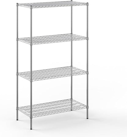21" Deep x 42" Wide x 74" Height Wire Shelving Kit | 4-Tier | NSF Commercial by Regal+Altair