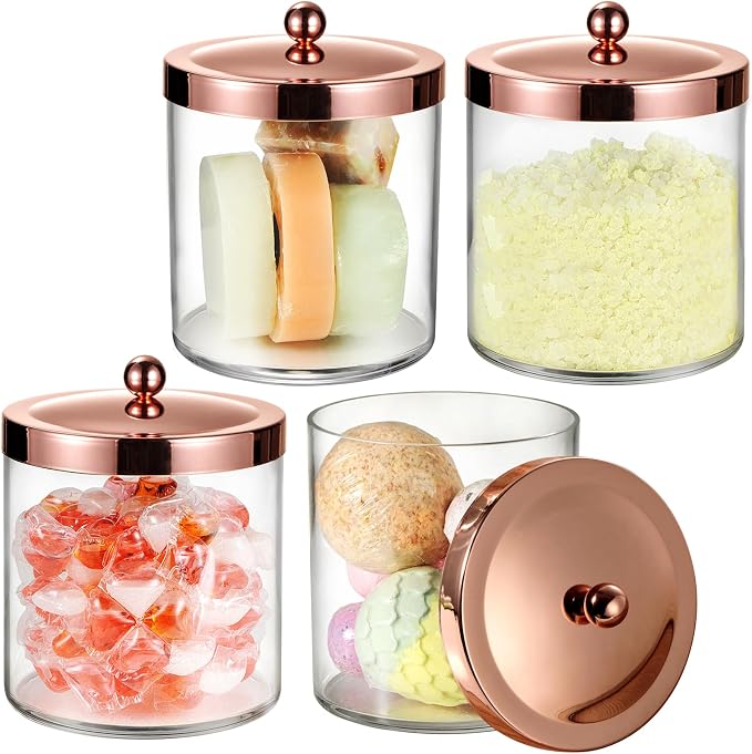 SheeChung 4 Pack 50 Oz Large Apothecary Jar by SheeChung