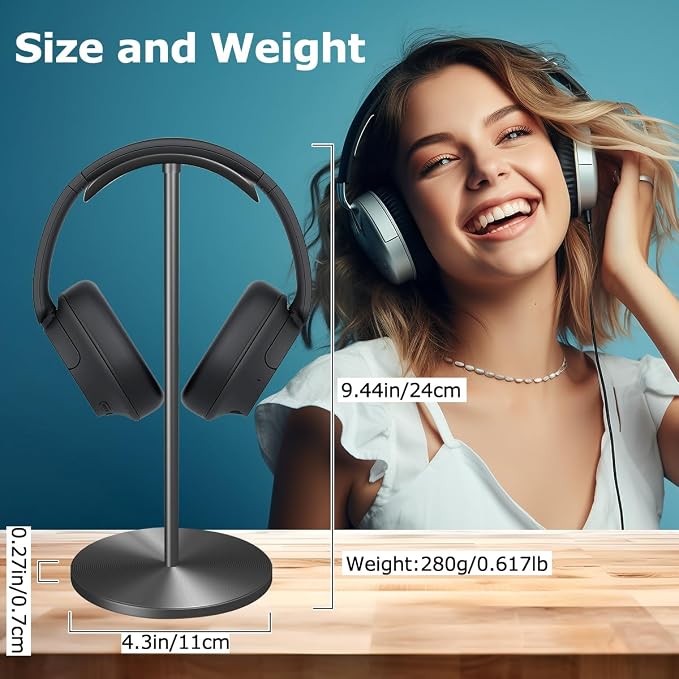 Headphone for Desk Hanger Holder Organizer Keeper Racks Storage Mount Gaming - Image 6