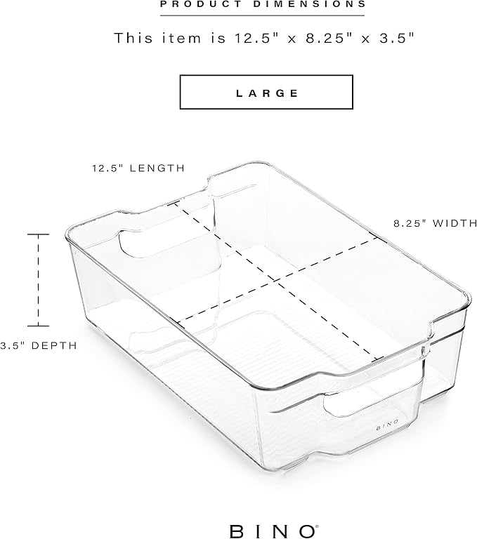 BINO | Stackable Storage Bins, Large - Image 3