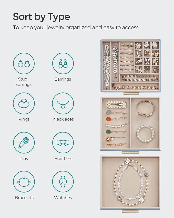 SONGMICS Jewelry Box Organizer - Image 3