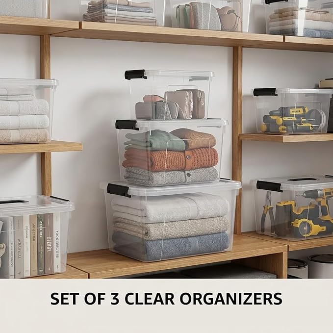 Clear Storage Latch Box/Bin - Image 6