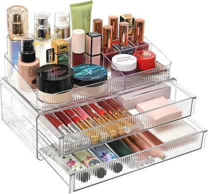 ZHIAI stackable storage drawers, acrylic storage rack, cosmetics and beauty - Image 3