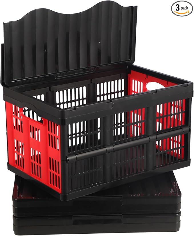 45L Collapsible Storage Bins by Shineyaplus